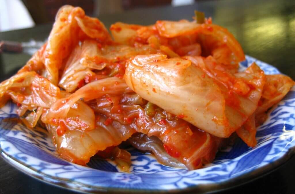 Kimchi corée plat